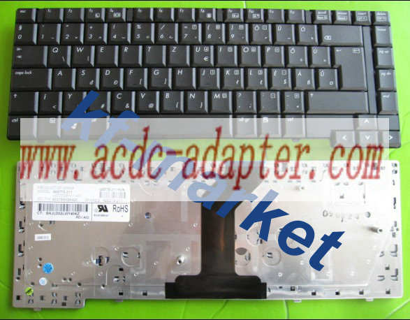 NEW HP Compaq 6530B 6535B Hungarian Keyboard Black 468775-211 60 - Click Image to Close